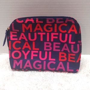 AVON Cosmetic Bag Multiple Words